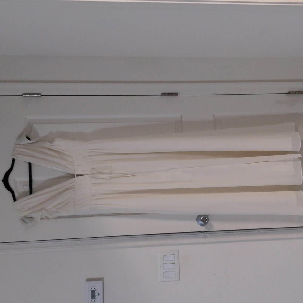 Off white maxi dress